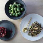 Brussels Sprout Pomegranate Wild Rice