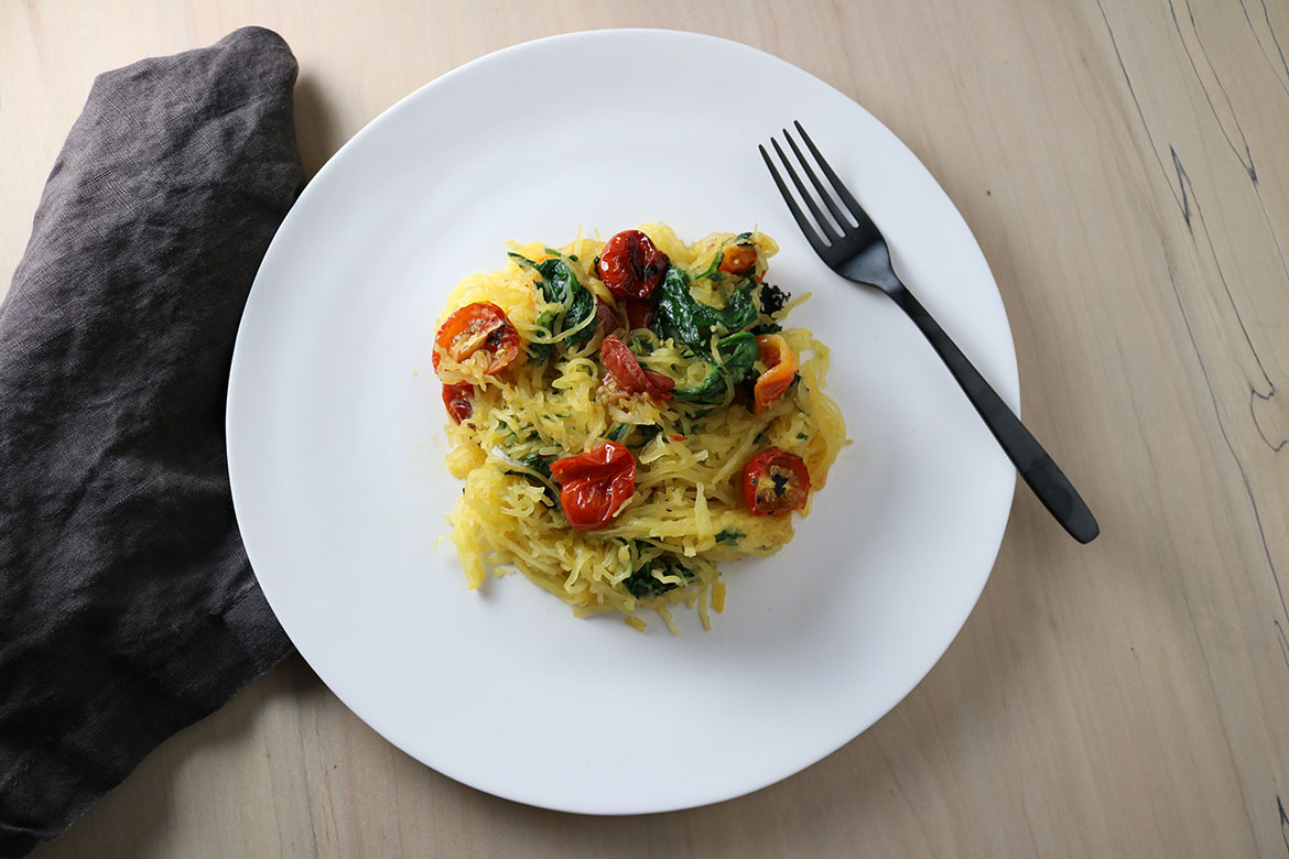 Mediterranean Spaghetti Squash