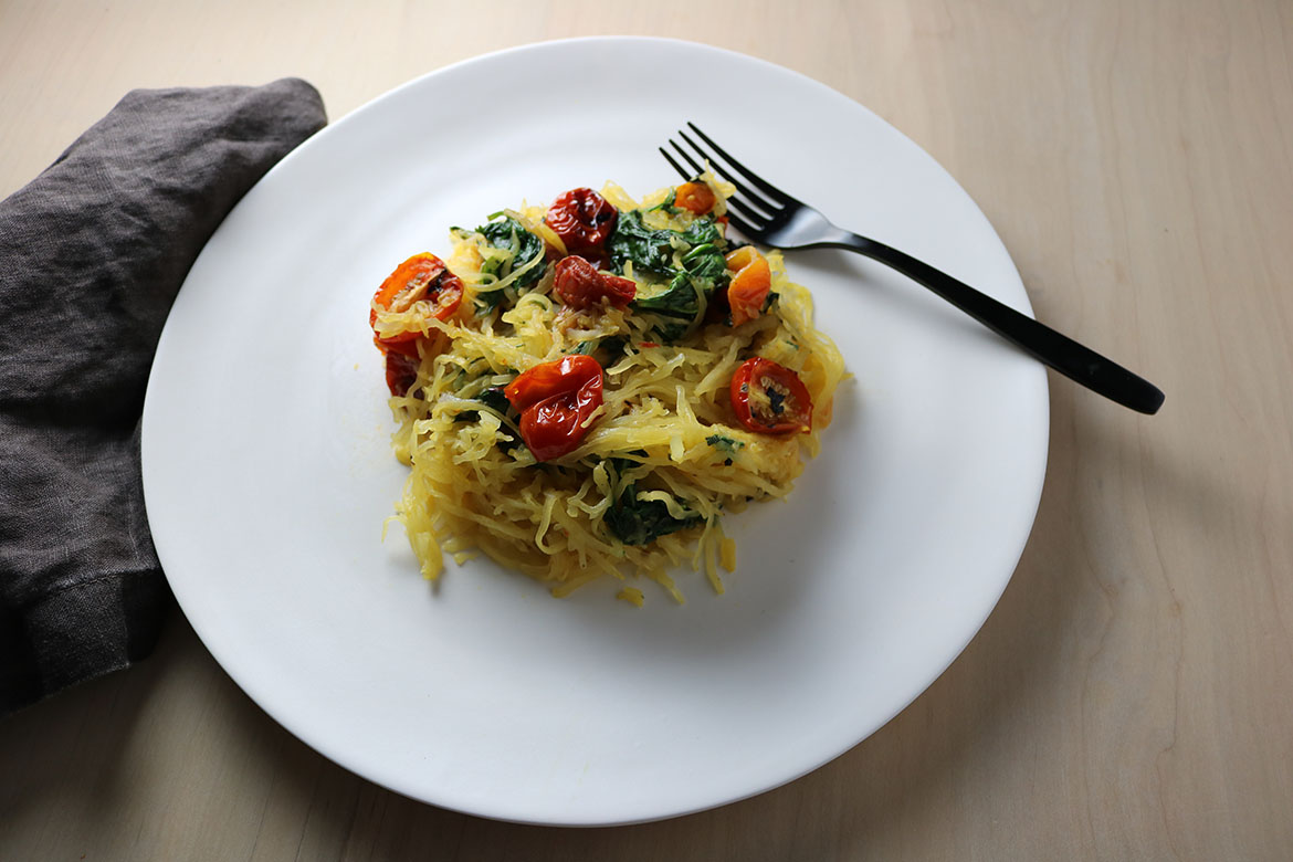 Mediterranean Spaghetti Squash