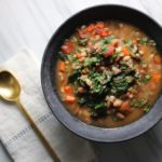 Navy Bean Veggie Soup