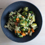 Sweet Potato Brussels Sprout Pasta