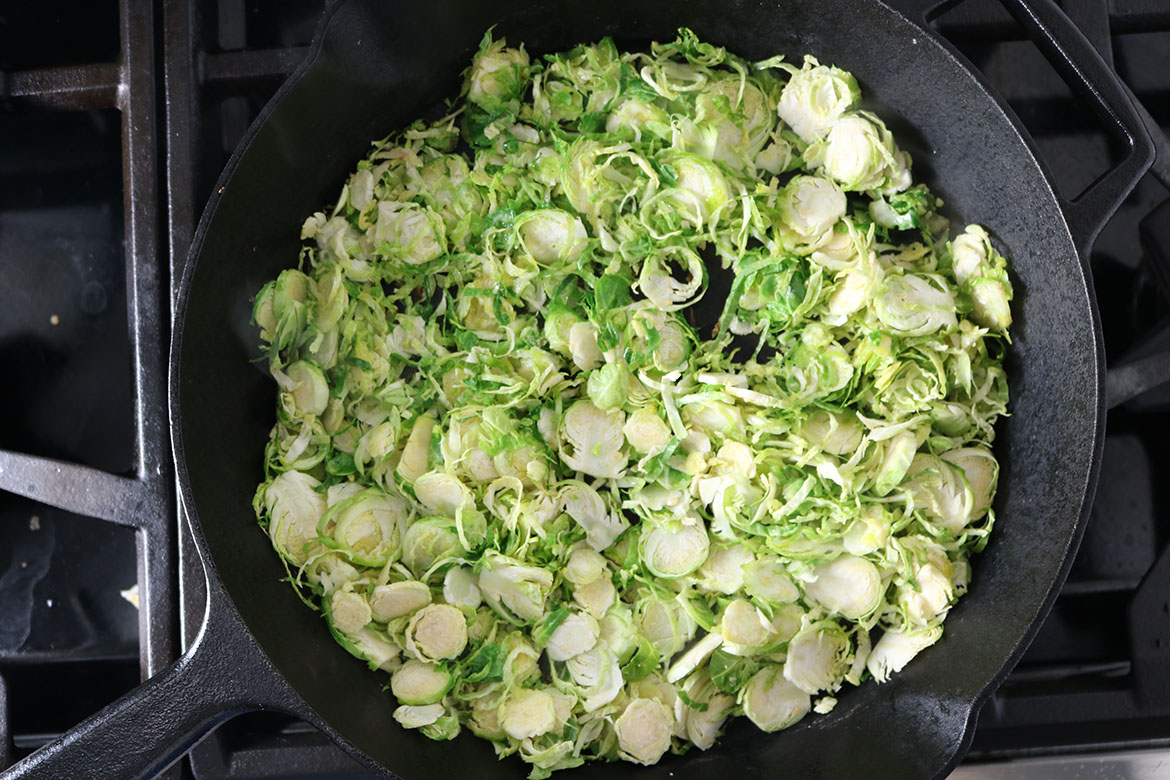 Shaved Brussels Sprouts