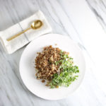 Curried Roasted Cauliflower Farro